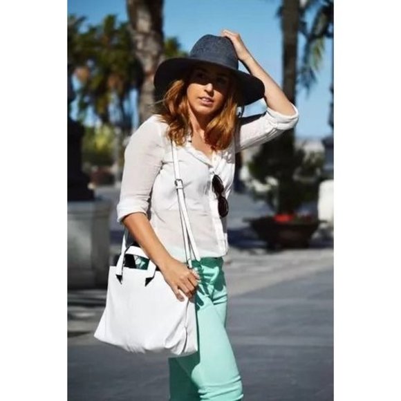 Adriano Goldschmied 26W The Stilt Cigarette Jeans Mint Green - Picture 12 of 14